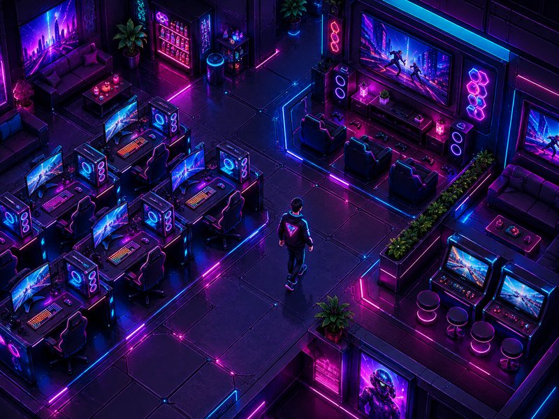 Gamer Kafe Sim
